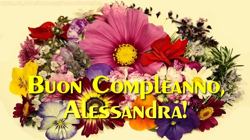 Buon compleanno Alessandra – immagine di buon compleanno n. 3