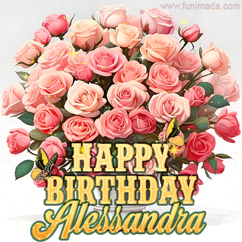 Buon compleanno Alessandra – GIF di buon compleanno n. 18