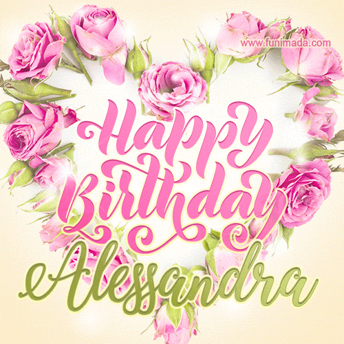 Buon compleanno Alessandra – GIF di buon compleanno n. 19