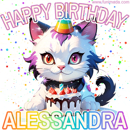 Buon compleanno Alessandra – GIF di buon compleanno n. 23