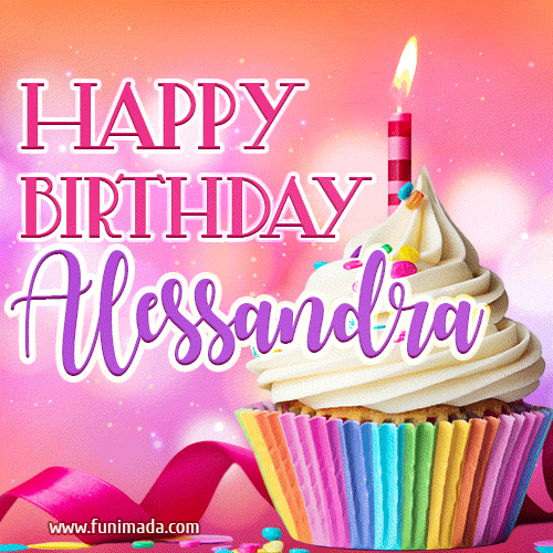 Buon compleanno Alessandra – GIF di buon compleanno n. 27