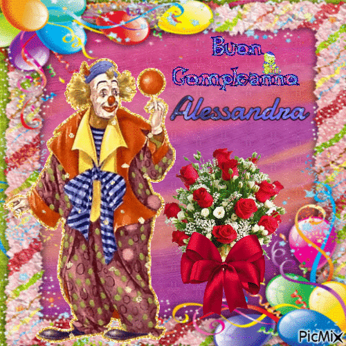 Buon compleanno Alessandra – GIF di buon compleanno n. 12