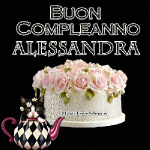 Buon compleanno Alessandra – GIF di buon compleanno n. 11