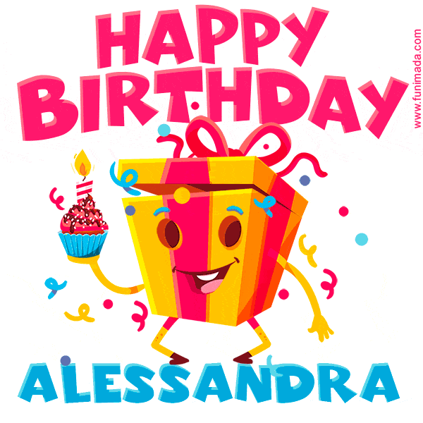 Buon compleanno Alessandra – GIF di buon compleanno n. 14