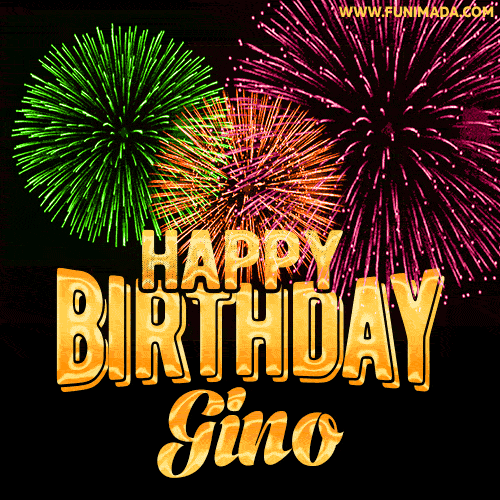 Buon compleanno Gino – GIF di buon compleanno n. 17