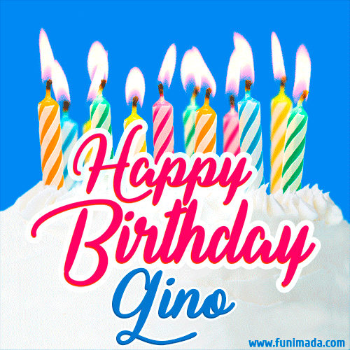 Buon compleanno Gino – GIF di buon compleanno n. 19