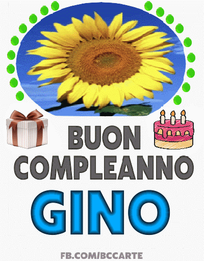 Buon compleanno Gino – GIF di buon compleanno n. 4