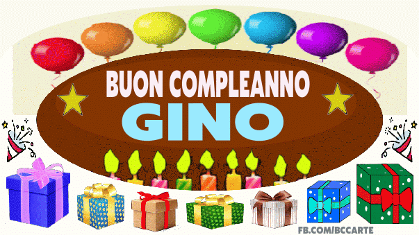 Buon compleanno Gino – GIF di buon compleanno n. 6