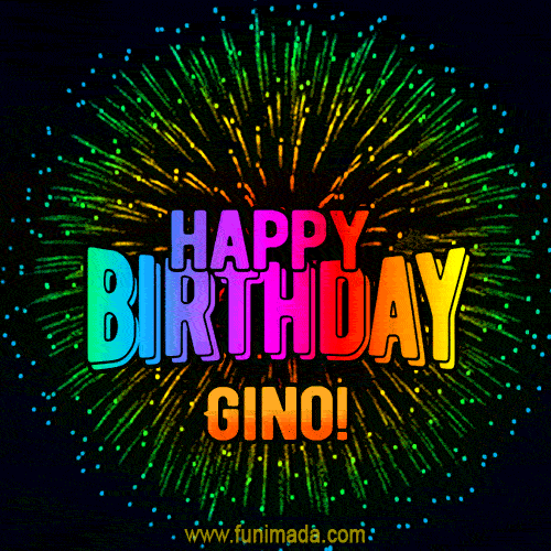 Buon compleanno Gino – GIF di buon compleanno n. 8