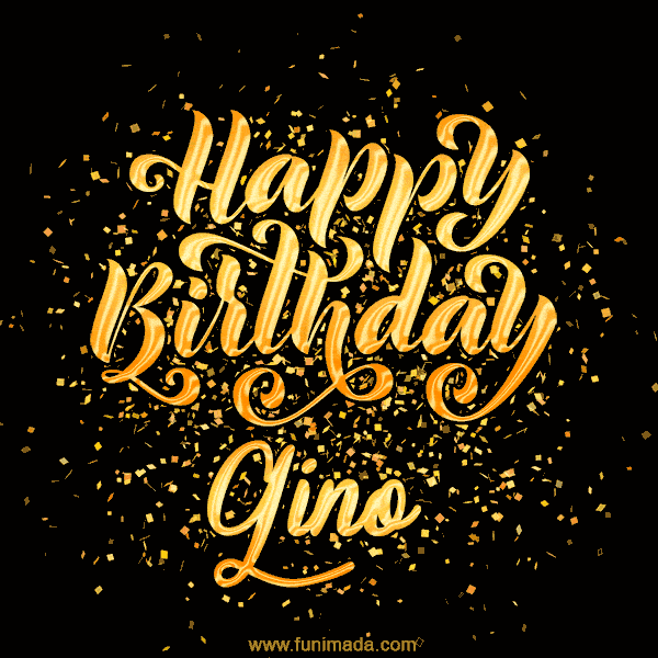 Buon compleanno Gino – GIF di buon compleanno n. 9