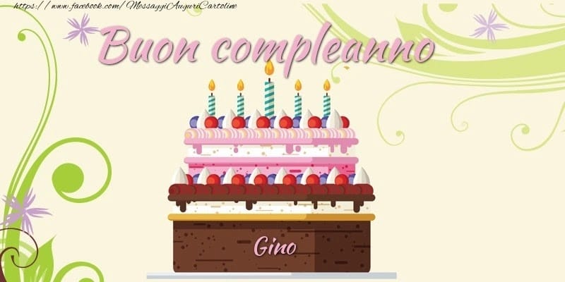 Buon compleanno Gino – immagine di buon compleanno n. 69