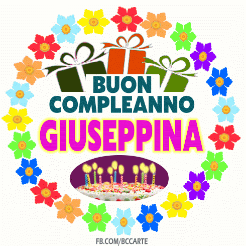 Buon compleanno Giuseppina – GIF di buon compleanno n. 19