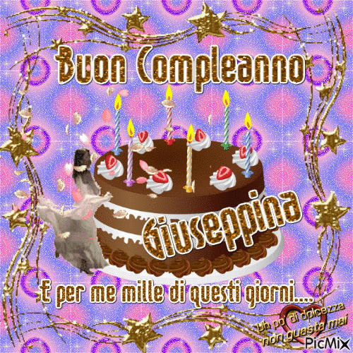 Buon compleanno Giuseppina – GIF di buon compleanno n. 3