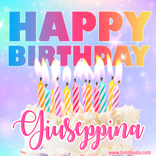 Buon compleanno Giuseppina – GIF di buon compleanno n. 8