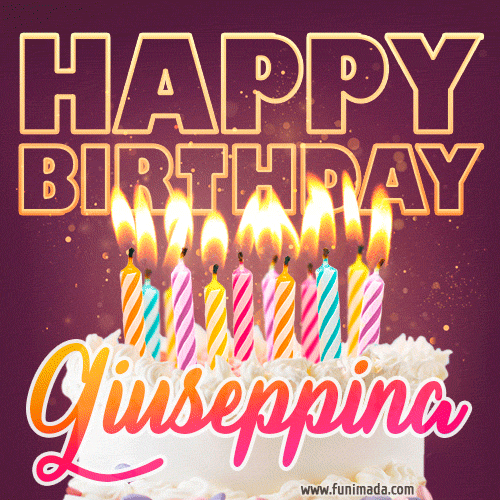 Buon compleanno Giuseppina – GIF di buon compleanno n. 9