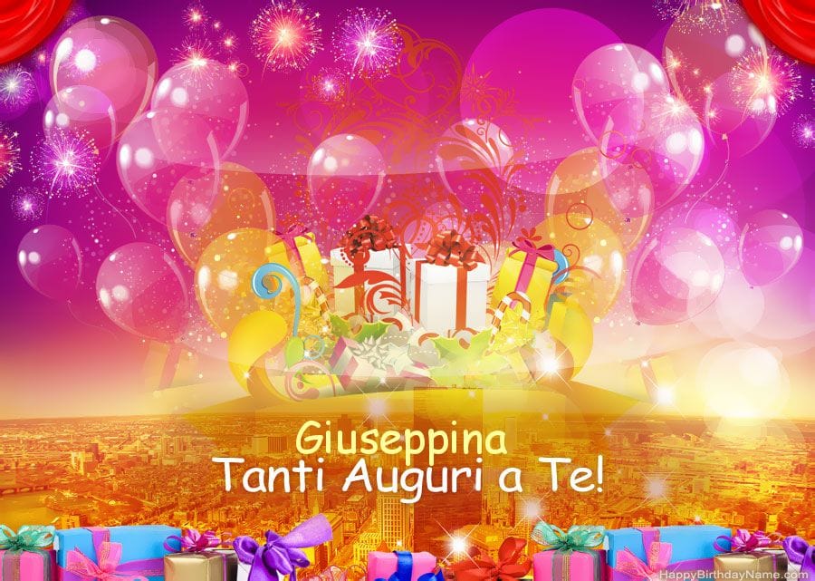 Buon compleanno Giuseppina – immagine di buon compleanno n. 56
