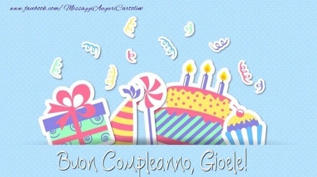Buon compleanno Gioele – immagine di buon compleanno n. 70