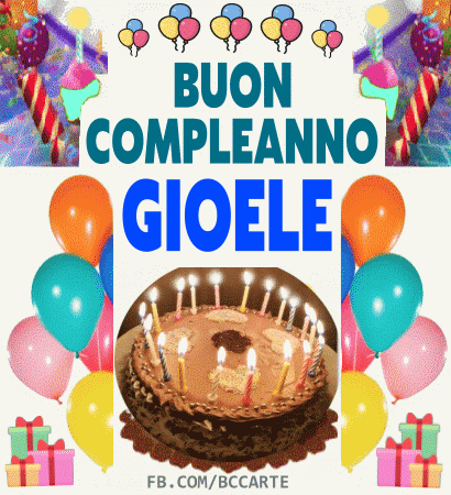 Buon compleanno Gioele – GIF di buon compleanno n. 5