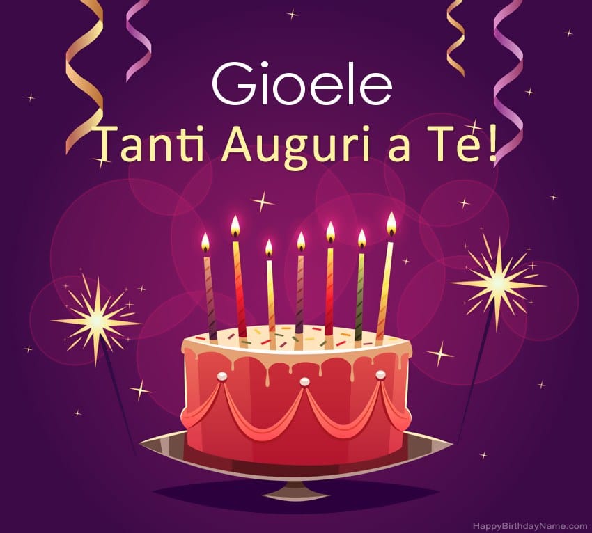 Buon compleanno Gioele – immagine di buon compleanno n. 41