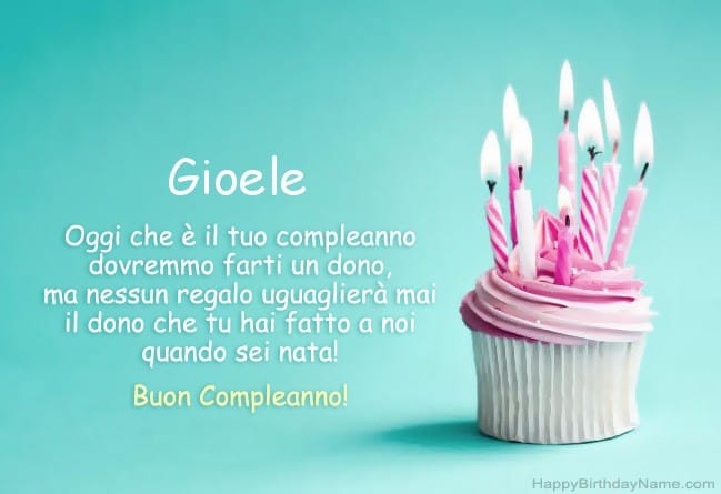 Buon compleanno Gioele – immagine di buon compleanno n. 35
