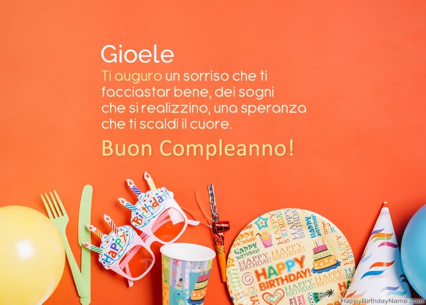 Buon compleanno Gioele – immagine di buon compleanno n. 47