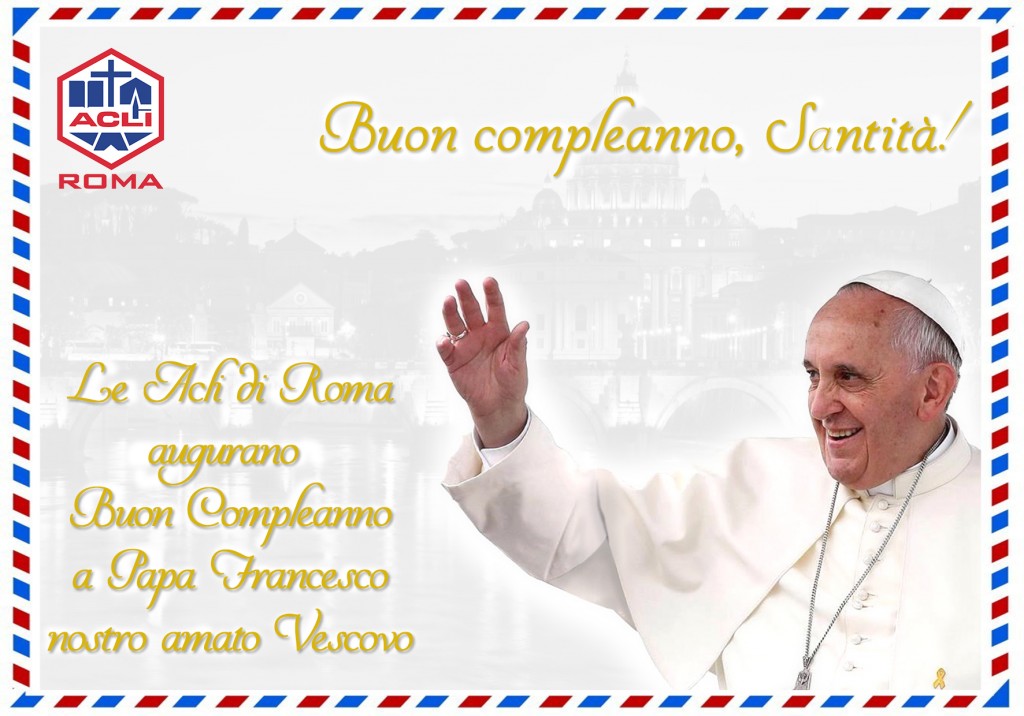 Buon compleanno Papa Francesco – immagine di buon compleanno n. 42