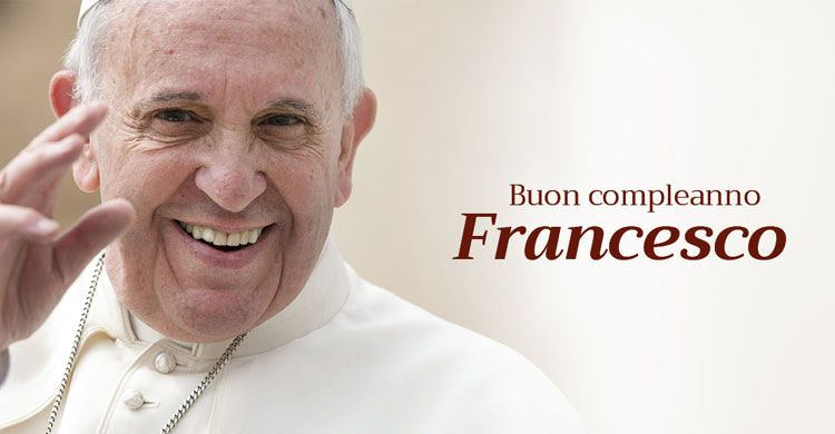 Buon compleanno Papa Francesco – immagine di buon compleanno n. 50