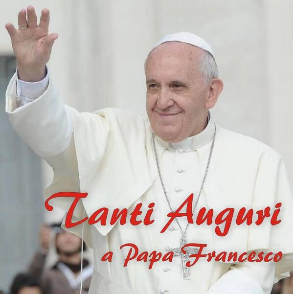 Buon compleanno Papa Francesco – immagine di buon compleanno n. 44