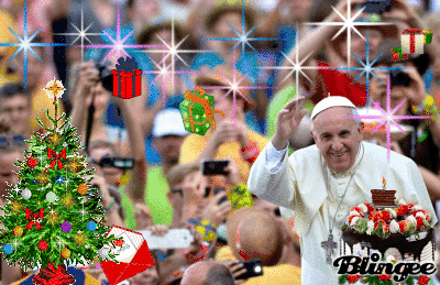 Buon compleanno Papa Francesco – GIF di buon compleanno n. 3