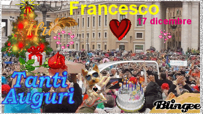 Buon compleanno Papa Francesco – GIF di buon compleanno n. 4