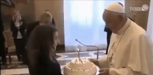 Buon compleanno Papa Francesco – GIF di buon compleanno n. 5