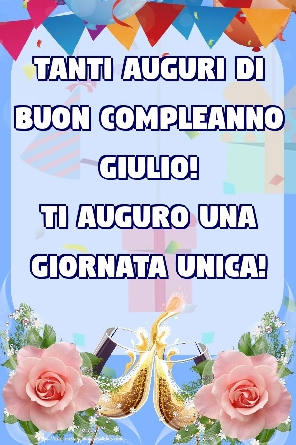 Buon compleanno Giulio – immagine di buon compleanno n. 63