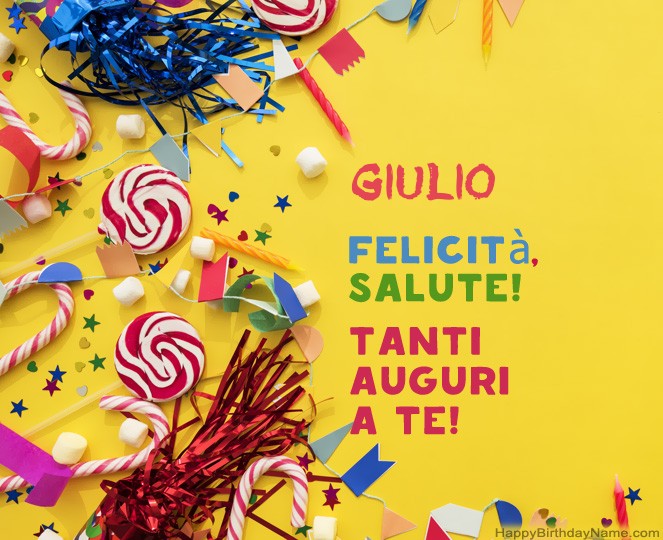 Buon compleanno Giulio – immagine di buon compleanno n. 64