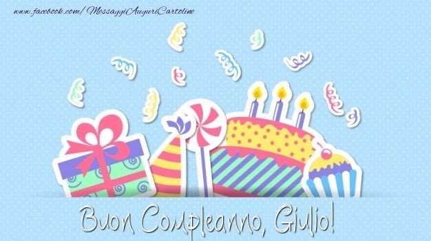 Buon compleanno Giulio – immagine di buon compleanno n. 70