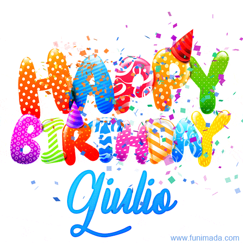 Buon compleanno Giulio – GIF di buon compleanno n. 11