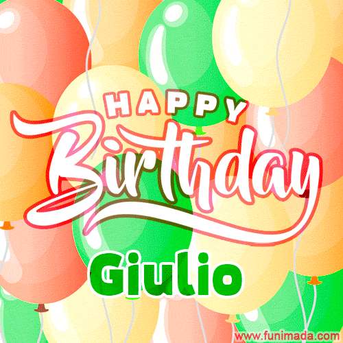 Buon compleanno Giulio – GIF di buon compleanno n. 9