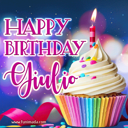 Buon compleanno Giulio – GIF di buon compleanno n. 3