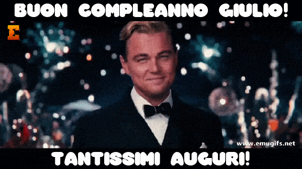 Buon compleanno Giulio – GIF di buon compleanno n. 14