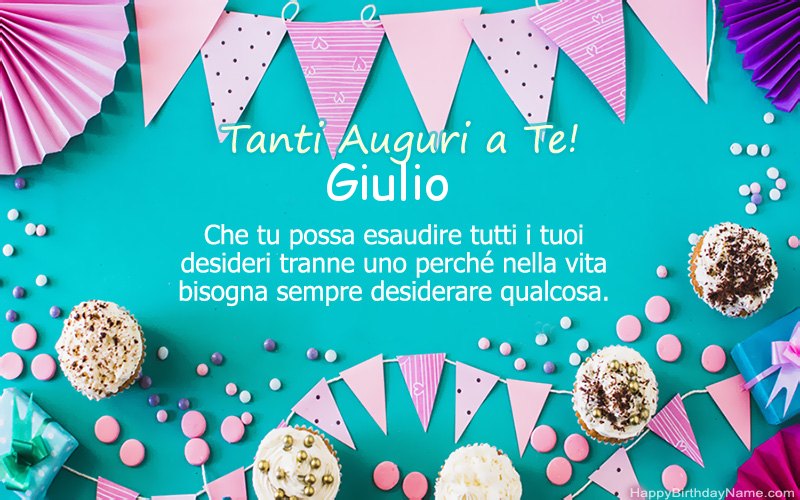 Buon compleanno Giulio – immagine di buon compleanno n. 53