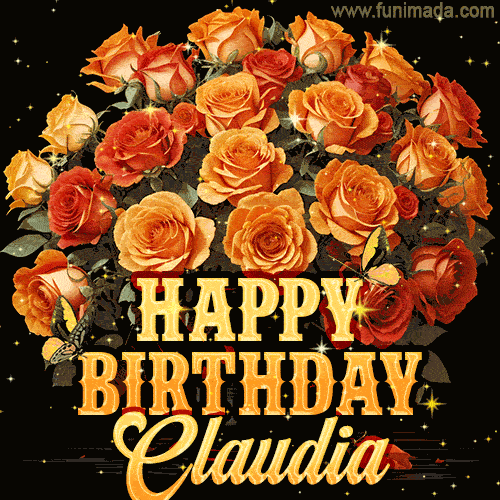 Buon compleanno Claudia – GIF di buon compleanno n. 10