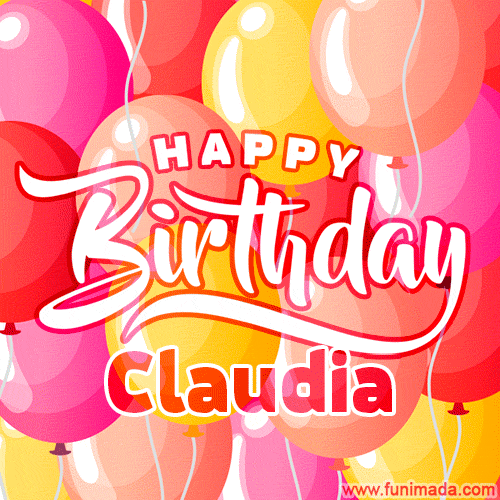 Buon compleanno Claudia – GIF di buon compleanno n. 8