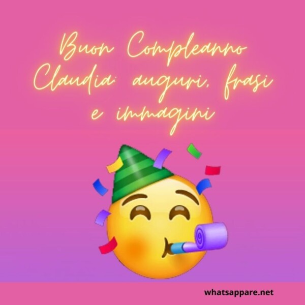 Buon compleanno Claudia – immagine di buon compleanno n. 44