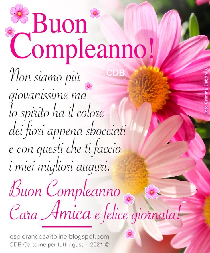 Bellissima lettera di buon compleanno a un’amica speciale – immagine di buon compleanno n. 1