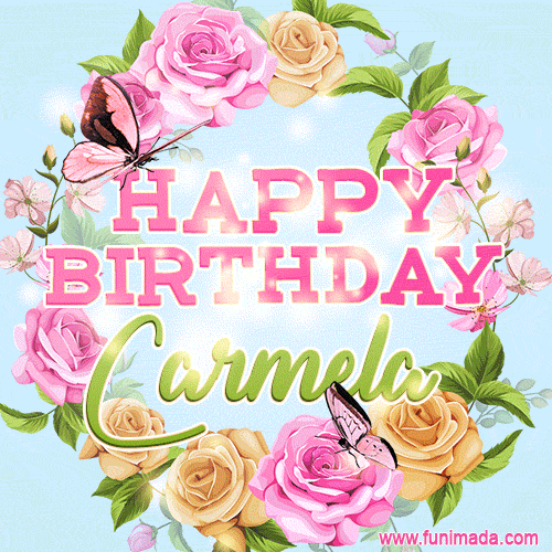 Buon compleanno Carmela – GIF di buon compleanno n. 10