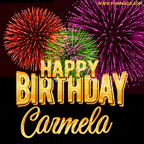 Buon compleanno Carmela – GIF di buon compleanno n. 11