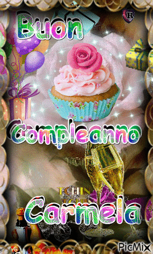 Buon compleanno Carmela – GIF di buon compleanno n. 5