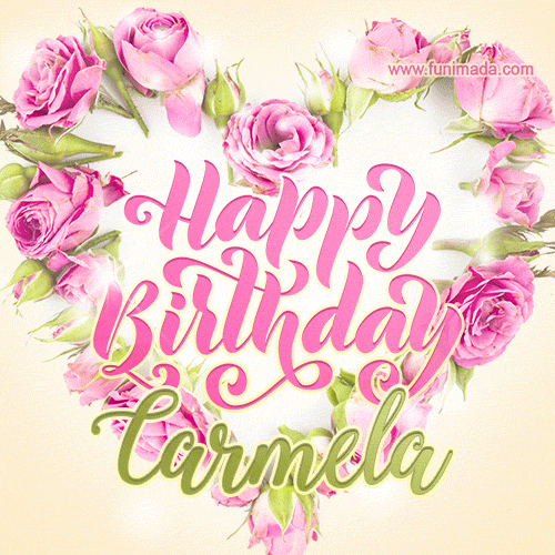 Buon compleanno Carmela – GIF di buon compleanno n. 9