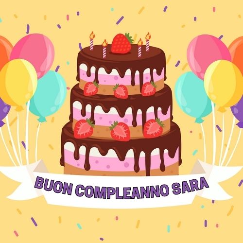 60+ auguri e frasi di buon compleanno sara, con 40 immagini – immagine di buon compleanno n. 6