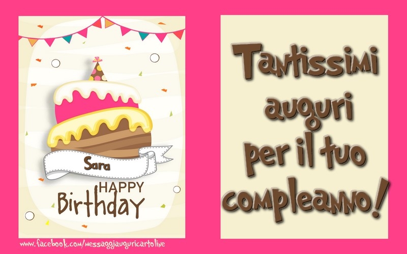 60+ auguri e frasi di buon compleanno sara, con 40 immagini – immagine di buon compleanno n. 28