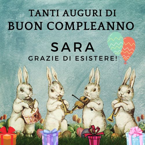60+ auguri e frasi di buon compleanno sara, con 40 immagini – immagine di buon compleanno n. 4